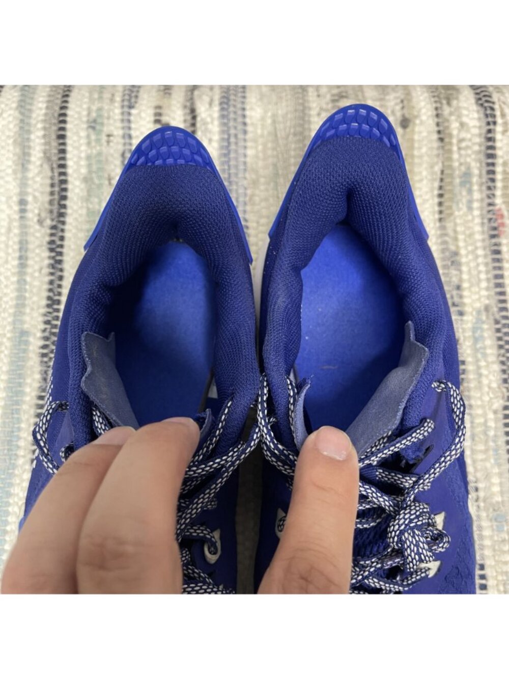 Nike Kobe Mamba Fury TB Deep Royal Basketball Shoes Mens Size 9 - Picture 7 of 10